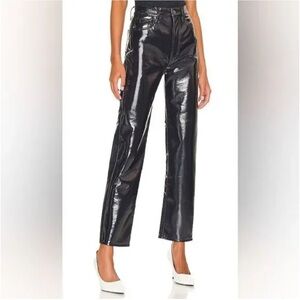 NWT Agolde Patent Leather Pants